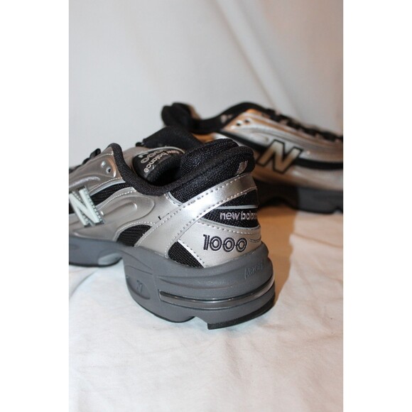 New Balance 1000 Men\'s Classic Leather Athletic Sneakers Gray Green 11 NEW $150 main image 7